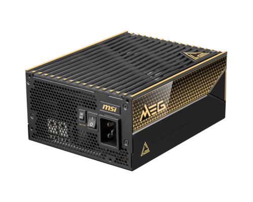 MSI MEG Ai1600T PCIE5 unidad de fuente de alimentación 1600 W 24-pin ATX ATX Negro - imagen 1