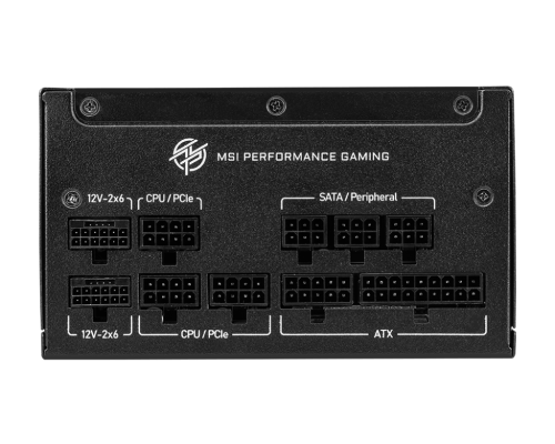 MSI MPG A1250GS PCIE5 unidad de fuente de alimentación 1250 W 20+4 pin ATX ATX Negro - imagen 3