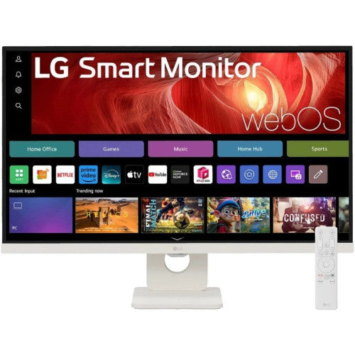 Imagen de MONITOR LG 27U731SA-W - MONITOR MYVIEW 27", PANEL IPS, (3840 X 2160), 60HZ, 5MS (GTG), WEBOS 24, DCI-P3 90%, A