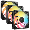 Corsair RS120-R ARGB Carcasa del ordenador Ventilador 12 cm Negro 3 pieza(s) - imagen 1
