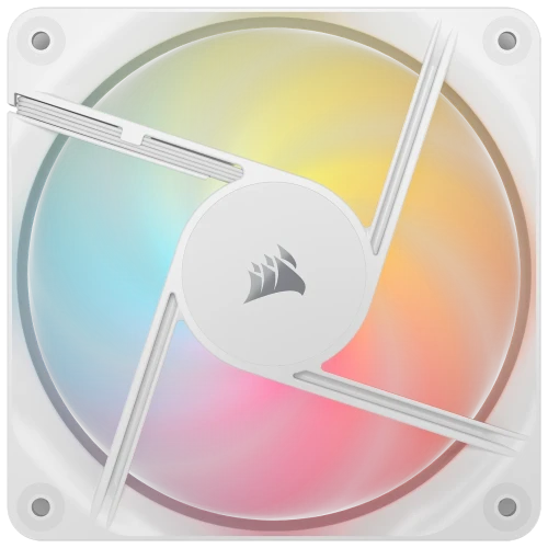 Corsair RS120-R ARGB Carcasa del ordenador Ventilador 12 cm Blanco 3 pieza(s) - imagen 2