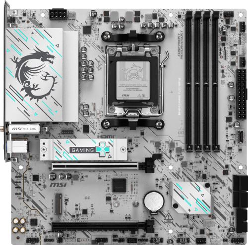 MSI B840M GAMING PLUS WIFI6E placa base AMD B840 Zócalo AM5 micro ATX - imagen 1