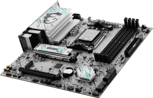 MSI B840M GAMING PLUS WIFI6E placa base AMD B840 Zócalo AM5 micro ATX - imagen 2