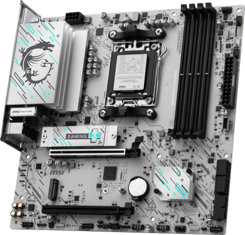 MSI B840M GAMING PLUS WIFI6E placa base AMD B840 Zócalo AM5 micro ATX - imagen 3