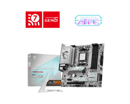 MSI B850M GAMING PLUS WIFI AMD B850 Zócalo AM5 micro ATX - imagen 1
