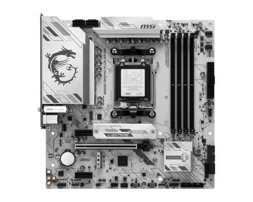 MSI PLACA MSI B850M GAMING PLUS WIFI6E,AMD,AM5,B850,4DDR5,256GB,1HDMI+1DP,4SATA3+2M.2,2.5GBLAN+WIFI6E+BT5.3,9USB3.2,MATX - imagen 2