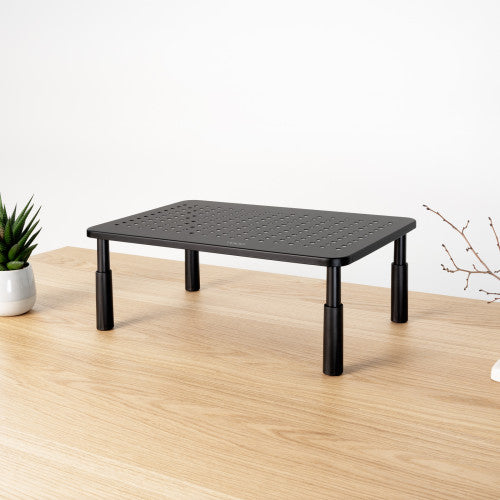 TooQ Soporte Elevador Multiusos para Monitor/Portátil, Negro - imagen 2