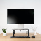 TooQ Soporte Elevador Multiusos para Monitor/Portátil, Negro - imagen 3