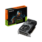GIGABYTE GeForce RTX 5050 WINDFORCE OC 8G Tarjeta Gráfica - 8GB GDDR6, 128bit, PCI-E 5.0, 2587MHz Frecuencia del núcleo, 2 x DP, 2 x HDMI, NVIDIA DLSS 4, GV-N5050WF2OC-8GD - imagen 1