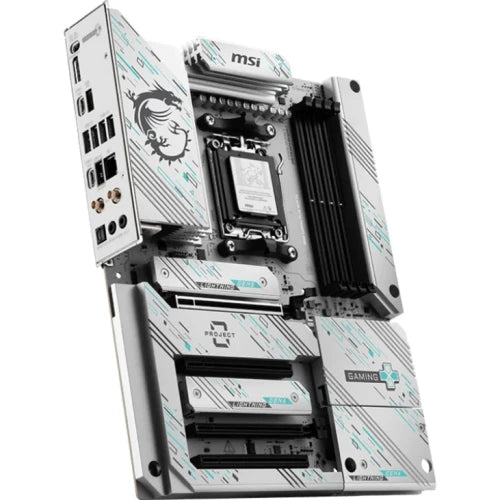 MSI PLACA MSI B850 GAMING PLUS WIFI PZ,AMD,AM5,B850,4DDR5,256GB,1DP,4SATA3+3M.2,5GBLAN+WIFI7+BT5.4,4USB3.2,ATX - imagen 1