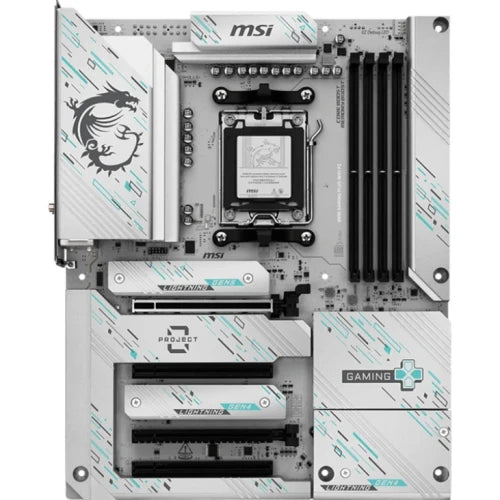 MSI PLACA MSI B850 GAMING PLUS WIFI PZ,AMD,AM5,B850,4DDR5,256GB,1DP,4SATA3+3M.2,5GBLAN+WIFI7+BT5.4,4USB3.2,ATX - imagen 2