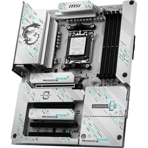 MSI PLACA MSI B850 GAMING PLUS WIFI PZ,AMD,AM5,B850,4DDR5,256GB,1DP,4SATA3+3M.2,5GBLAN+WIFI7+BT5.4,4USB3.2,ATX - imagen 3