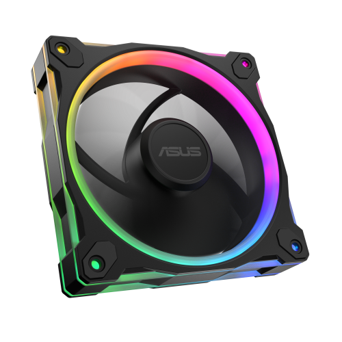 ASUS Prime MR120 Fan ARGB Black Carcasa del ordenador Ventilador 12 cm Negro - imagen 1