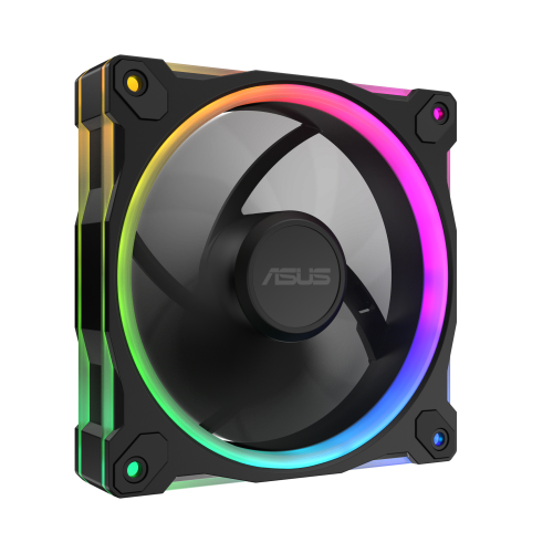 ASUS Prime MR120 Fan ARGB Black Carcasa del ordenador Ventilador 12 cm Negro - imagen 3
