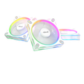 ASUS Prime MR120 Fan ARGB Reverse White 3in1 Carcasa del ordenador Ventilador 12 cm Blanco 3 pieza(s) - imagen 1
