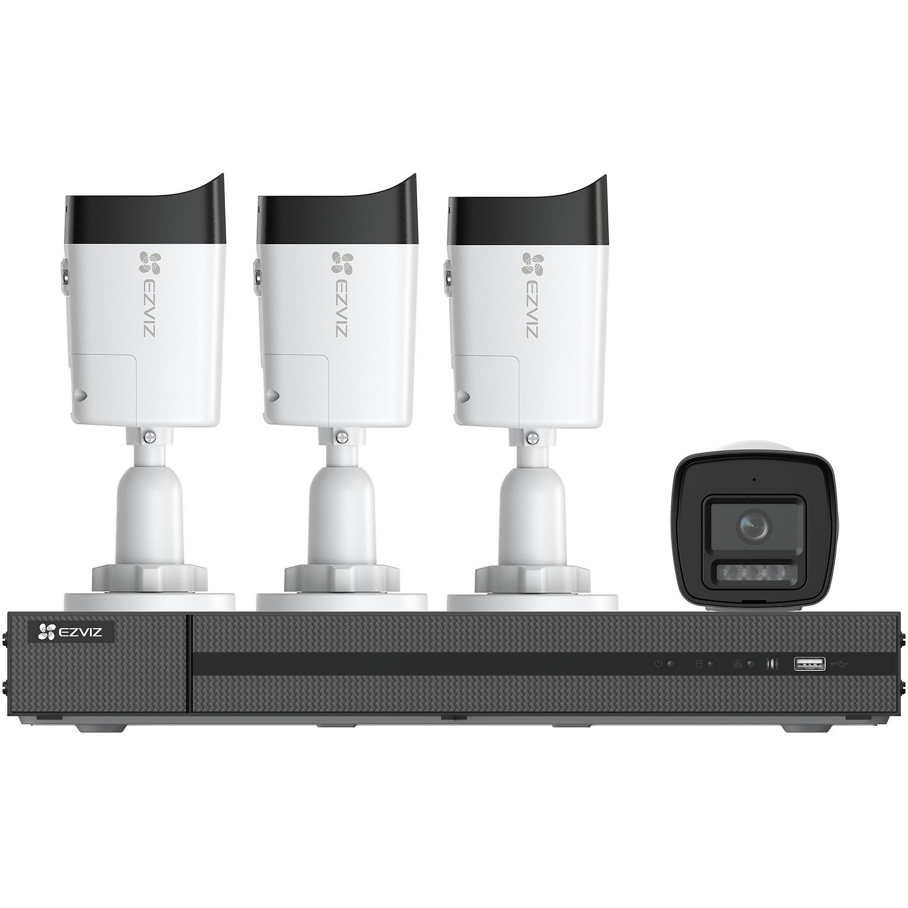 Ezviz Kit de Vigilancia CS-BN4884-A2E50 4 Cámaras 4K Ultra HD PoE 2TB NVR - imagen 2
