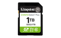Kingston Technology 1 TB SDXC Canvas Select Plus Gen3 150 MB/s C10 UHS-I U3 V30 - imagen 1