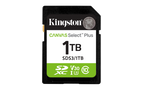 Kingston Technology 1 TB SDXC Canvas Select Plus Gen3 150 MB/s C10 UHS-I U3 V30 - imagen 1