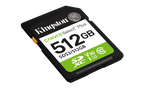 Kingston Technology 512 GB SDXC Canvas Select Plus Gen3 150 MB/s C10 UHS-I U3 V30 - imagen 2