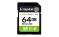 Kingston Technology 64 GB SDXC Canvas Select Plus Gen3 100 MB/s C10 UHS-I U1 V10 - imagen 1