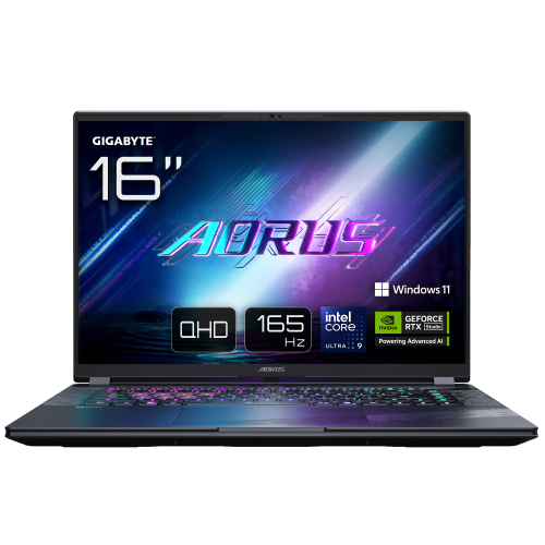 GIGABYTE AORUS ELITE 16 BWH Portátil Gaming - 16,0“, 165Hz WQXGA, Intel Ultra 9 275HX, NVIDIA RTX 5070, 32GB DDR5 5600MHz, 1TB Gen4 SSD, Win 11 Home, Garantía de 2 años, Dolby Atmos, ELITE 16 BWHC3ESC64SH - imagen 1