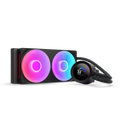 NZXT KRAKEN 240 RGB V2 - 240MM AIO LIQUID COOLER W/ 1.54IN. DISPLAY & & RGB CORE FAN ENTRY VERSION (BLACK)