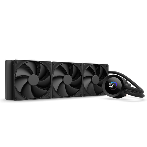 NZXT Kraken Plus 360 Procesador Sistema de refrigeración líquida todo en uno 12 cm Negro