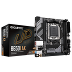 GIGABYTE B650I AX Placa base - AMD Ryzen serie 9000, VRM de 5+2+1 fases, hasta 6400 MHz DDR5 (OC), 1xPCIe 4.0 M.2, LAN 2,5 GbE, WIFI 6E, USB 3.2 Gen 2 - imagen 1