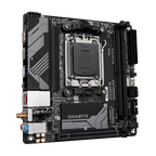 GIGABYTE B650I AX Placa base - AMD Ryzen serie 9000, VRM de 5+2+1 fases, hasta 6400 MHz DDR5 (OC), 1xPCIe 4.0 M.2, LAN 2,5 GbE, WIFI 6E, USB 3.2 Gen 2 - imagen 3
