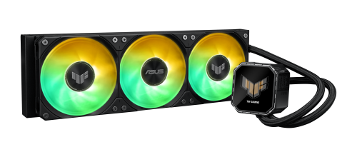 ASUS TUF Gaming LC III 360 ARGB LCD Carcasa del ordenador Sistema de refrigeración líquida todo en uno 12 cm Negro - imagen 1