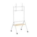 Ewent EW1582 soporte para TV 2,18 m (86") Blanco, Madera - imagen 1