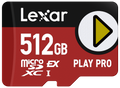 Lexar PLAY PRO microSDXC 512 GB UHS-I Clase 3 - imagen 1