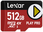 Lexar PLAY PRO microSDXC 512 GB UHS-I Clase 3 - imagen 1