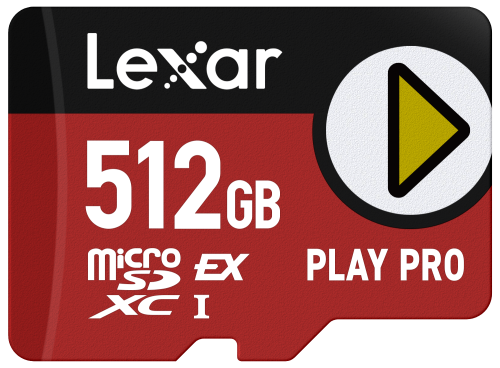 Lexar PLAY PRO microSDXC 512 GB UHS-I Clase 3 - imagen 1