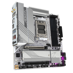 GIGABYTE B650M AORUS ELITE AX ICE Placa base - AMD Ryzen serie 9000, VRM de 12+2+2 fases, hasta 8000 MHz DDR5 (OC), 1xPCIe 5.0 + 1xPCIe 4.0 M.2, LAN 2,5 GbE, WIFI 6E, USB 3.2 Gen 2x2 - imagen 3