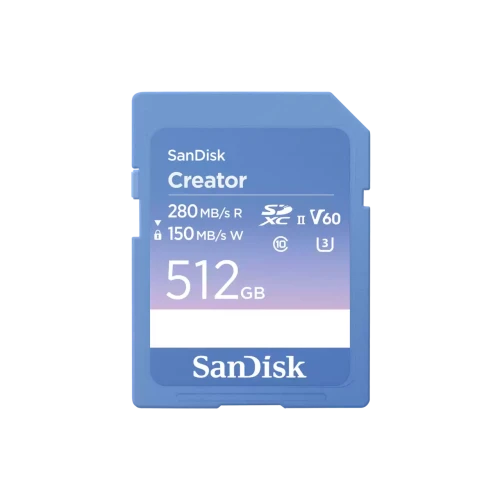 Sandisk TARJETA SANDISK CREATOR SD UHS-II​ 512GB - imagen 1