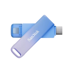 SanDisk Creator Phone Drive unidad flash USB 256 GB USB Type-C / Lightning 3.2 Gen 1 (3.1 Gen 1) Azul, Lila - imagen 1