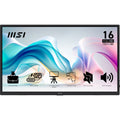 MSI PRO MP165 E6 monitor o TV portátil Monitor portátil Negro 39,6 cm (15.6") LED 1920 x 1080 Pixeles - imagen 1