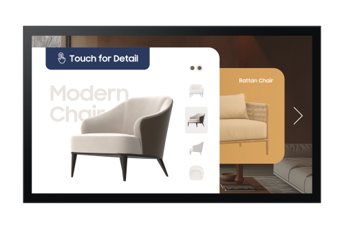 Imagen de Samsung Pantalla Digital 32" Full HD Táctil Wifi Tizen 7.0 16/7