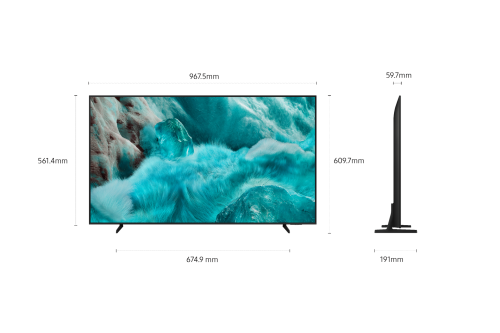 Samsung Televisor QLED 43" 4K Ultra HD Smart TV Wifi HDR OTS Lite - imagen 3