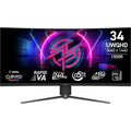 MSI MPG 346CQRF X24 pantalla para PC 86,4 cm (34") 3440 x 1440 Pixeles UltraWide Quad HD Negro - imagen 1