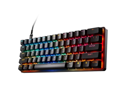 Steelseries Apex Pro Mini Gen 3 teclado Juego USB QWERTY Inglés Negro - imagen 1
