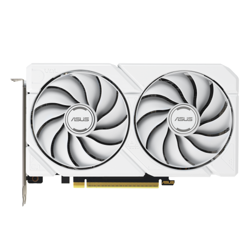 ASUS Dual -RX9060XT-16G-WHITE AMD Radeon RX 9060 XT 16 GB GDDR6 - imagen 1