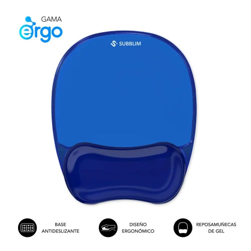SUBBLIM ERGO CRYSTAL FLEX MOUS