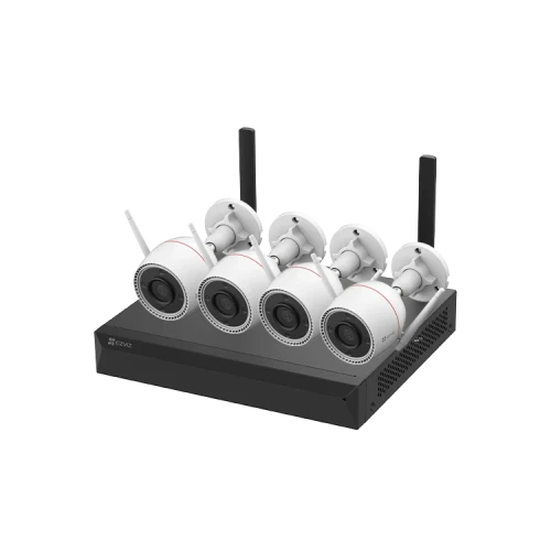 Imagen de Ezviz Kit NVR con 4 Cámaras H3C CS-BW3844-A0E60 2K Color Visión Nocturna AI