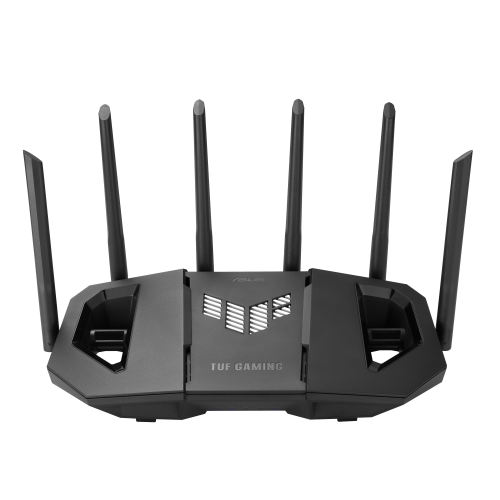 ASUS 90IG0A30-MO9C00 router inalámbrico 2.5 Gigabit Ethernet Tribanda (2.4 GHz / 5 GHz / 6 GHz) Negro - imagen 1