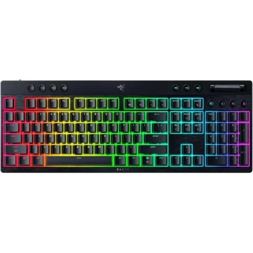 Razer TECLADO RAZER BLACKWIDOW V4 LOW PROFILE HYPERSPEED ORANGE SWITCH (US LAYOUT) (RZ03-05270800-R3M1)