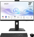 MSI AIO MODERN AM273Q AI 1UM-055ES. 27” IPS 2560x1440 (WQHD) 100HZ. INTEL ULTRA 7 155H. INTEL IRIS XE GRAPHICS.DDR5 32GB (16G*2). W11 PRO. NEGRO - imagen 1