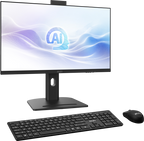 MSI AIO MODERN AM273Q AI 1UM-055ES. 27” IPS 2560x1440 (WQHD) 100HZ. INTEL ULTRA 7 155H. INTEL IRIS XE GRAPHICS.DDR5 32GB (16G*2). W11 PRO. NEGRO - imagen 2