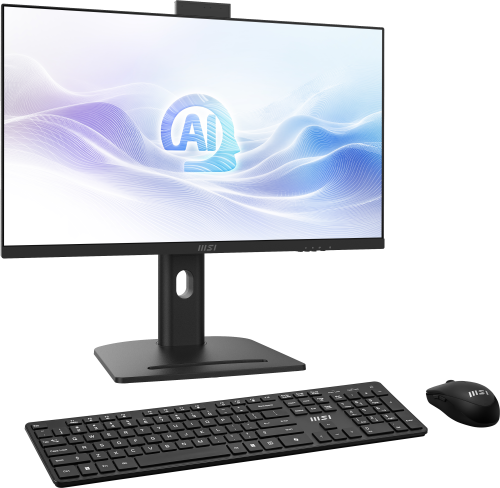 MSI AIO MODERN AM273Q AI 1UM-055ES. 27” IPS 2560x1440 (WQHD) 100HZ. INTEL ULTRA 7 155H. INTEL IRIS XE GRAPHICS.DDR5 32GB (16G*2). W11 PRO. NEGRO - imagen 2